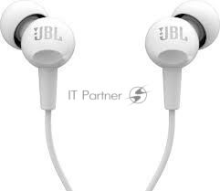 Наушники JBL C100SIU белый