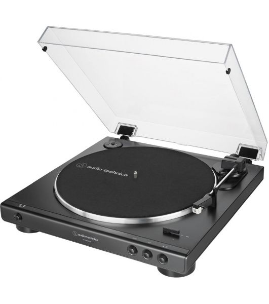 Проигрыватель винила Audio-Technica AT-LP60XUSB полностью автоматический серебристый