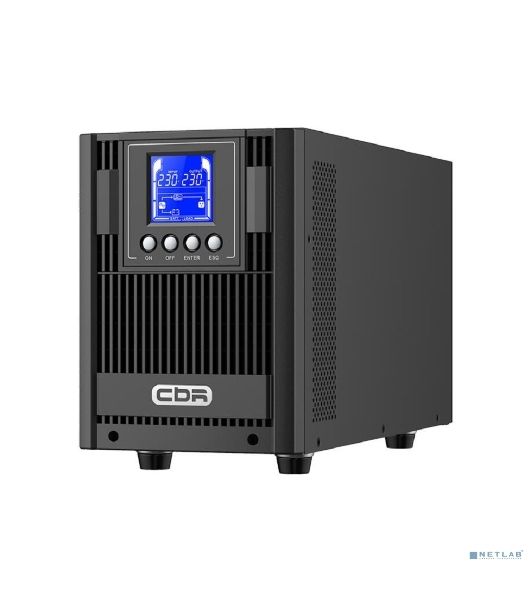 ИБП CBR ESSENCE ESN-1500C Online 1500 VA / 1500 W, Tower, 6 x C13, LCD, HID-USB, RS232, EPO, SNMP slot (ESN-1.5KT-6I-LCHERSC)
