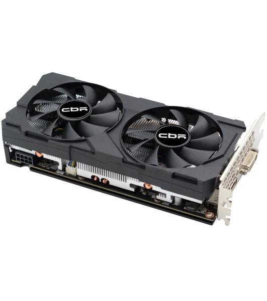 Видеокарта CBR GeForce RTX 2060, 6 GB GDDR6, 192 bit, DisplayPort, HDMI, DVI, GPU 1680 MHz