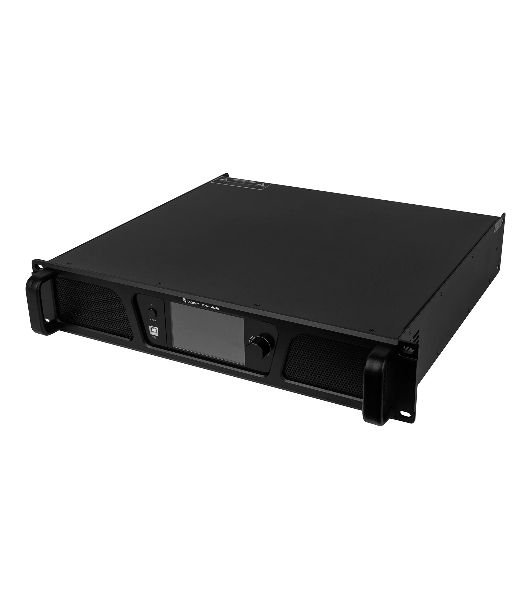 Усилитель INTREND ITAMP-4K-TD четырехканальный, 4x1000W/8Ом, 4x1600W/4Ом, 2x3200/100V, 4x600/70V, поддержка Dante, встроенный DSP