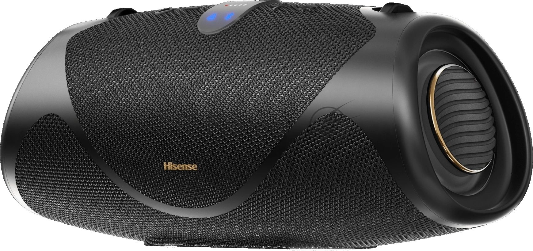 Портативная колонка Hisense WEBOOM черный 70W 2.2 BT/3.5Jack/USB