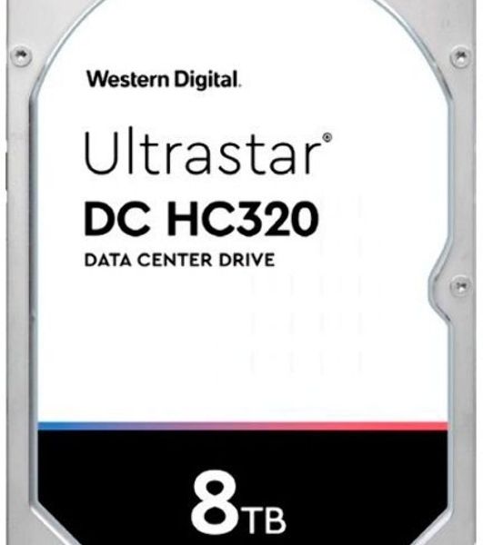 Жесткий диск HDD Western Digital Ultrastar DC HC320 8Tb 7200rpm SAS 256Mb 3.5"
