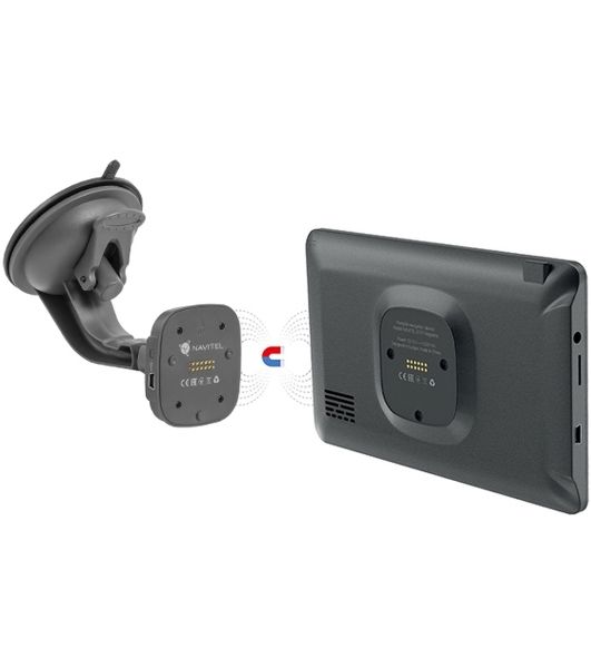 Навигатор Автомобильный GPS Navitel E707 Magnetic 7" 800x480 8Gb microSDHC серый Navitel