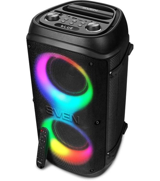 Колонка портативная SVEN PS-800 черный 100W 2.0 BT 10м 4400mAh