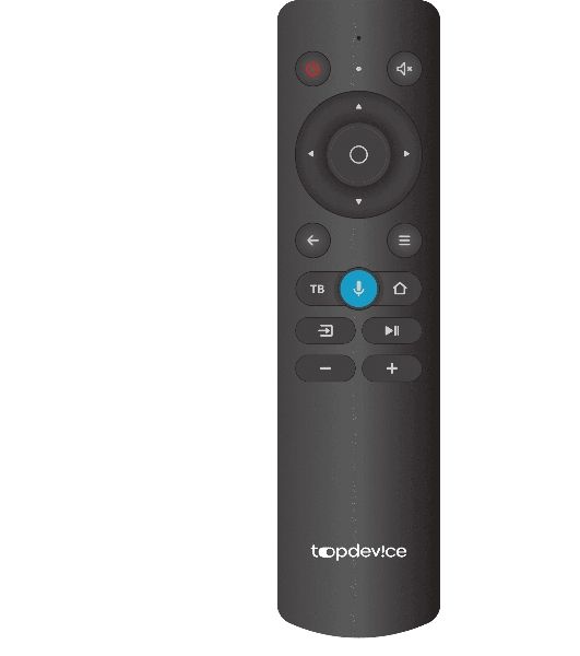 Телевизор TopDevice 43" TDTV43CS03U черный LED UHD 60Hz Smart TV YaOS