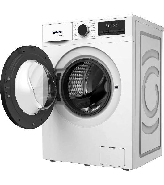 Стиральная машина Hyundai WME6010 белый, загрузка фронтальная 6 кг, 1000 об/мин, класс A+++