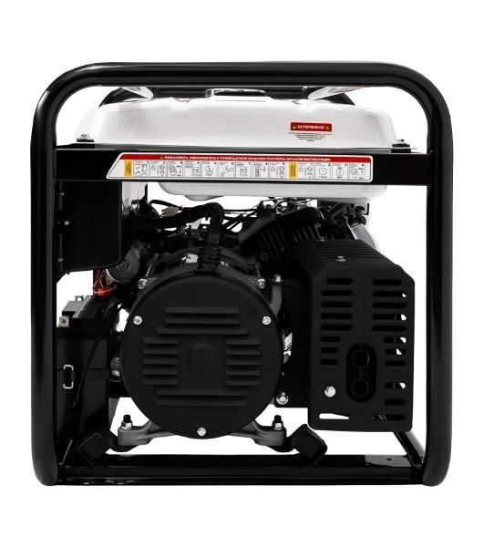 Генератор бензиновый Kranz KR9000EA-3, 9кВт, 230В/380В, 25л, коннектор автоматики, электростартер