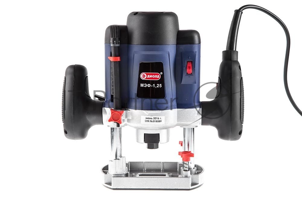 Фрезер ДИОЛД МЭФ-1,251250Вт 1000-32000об/мин ход0-40мм цанга8мм фреза40мм 3.4кг