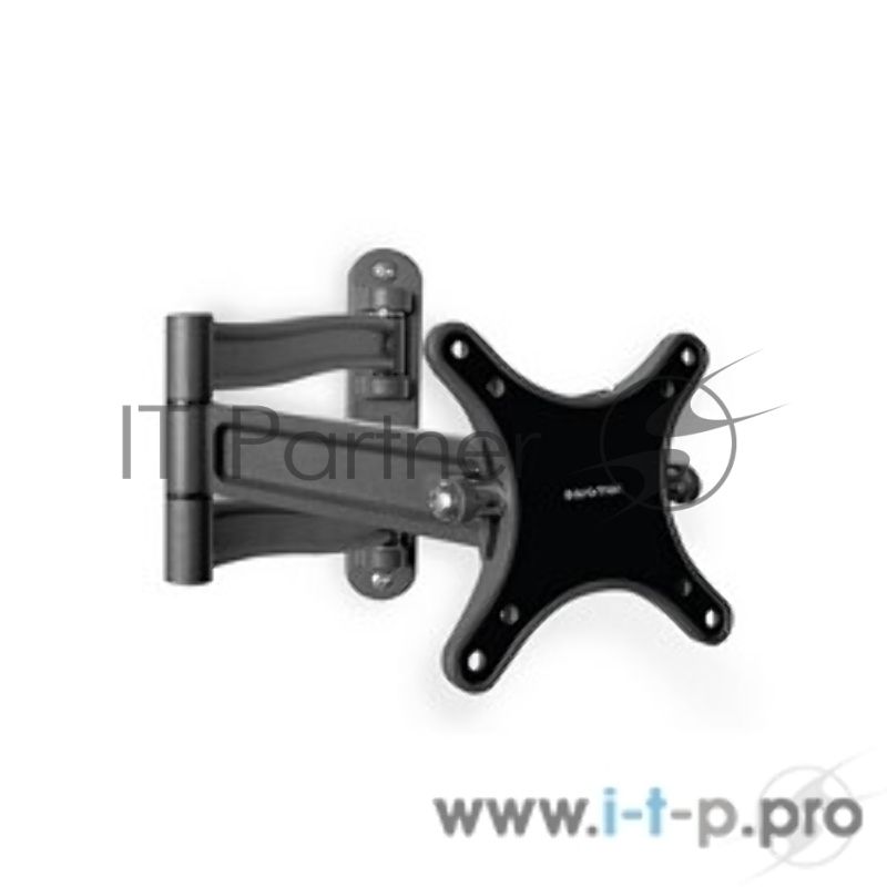 Кронштейн для телевизора Kromax TECHNO-1 темно-серый, 10"-26" макс. 15 кг, настенный, поворот и наклон