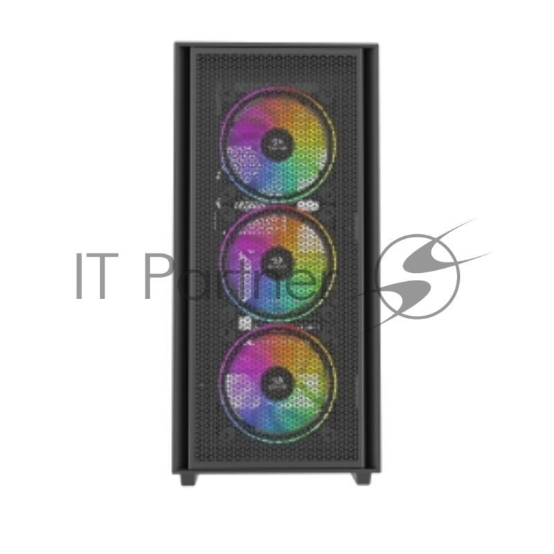 Компьютерный корпус Redragon Paktis3 ITX/Micro-ATX/ATX,3кул12см,черый