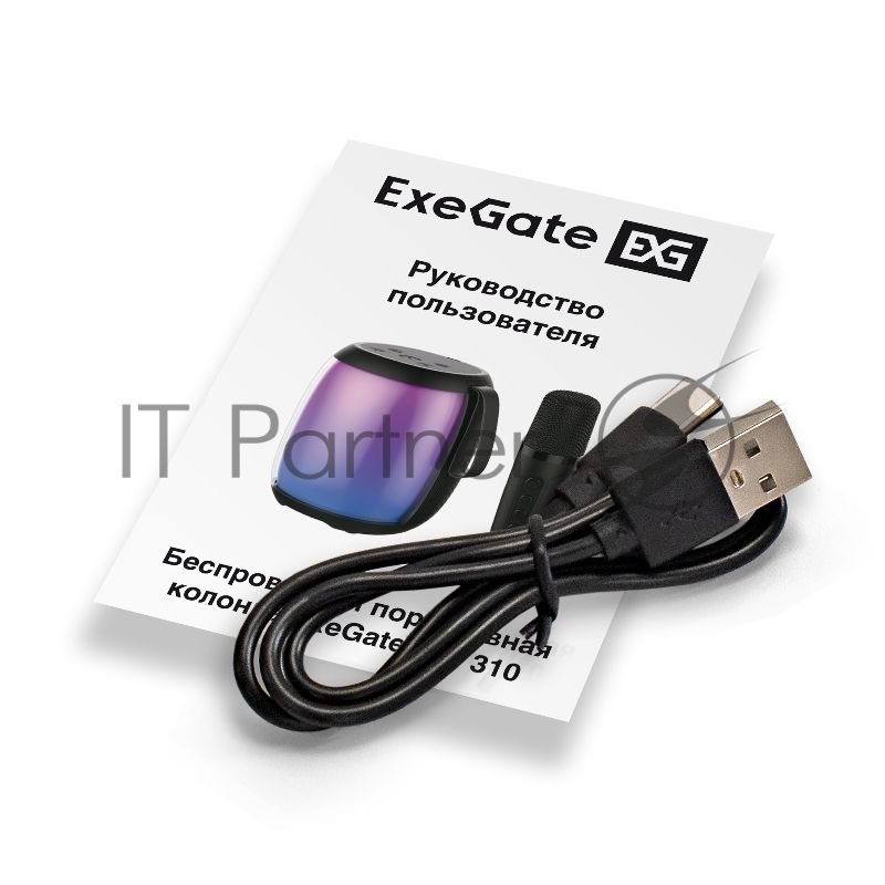 Караоке-система ExeGate Bro 310 Bluetooth черный