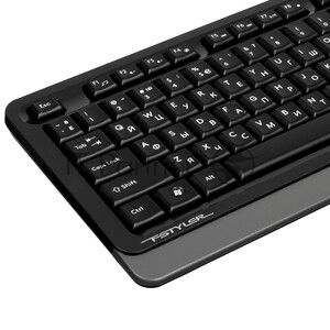 Комплект клавиатура+мышь A4Tech FStyler FG1035 беспроводной, USB, 2000 DPI, чёрный/серый
