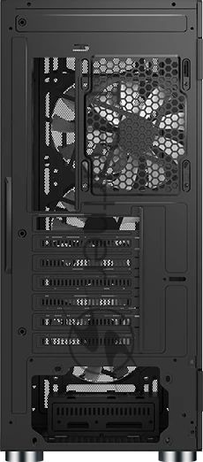 Компьютерный корпус Montech X3 MESH черный без БП ATX 6x120мм 2xUSB3.0 1xUSB3.1 audio bott PSU