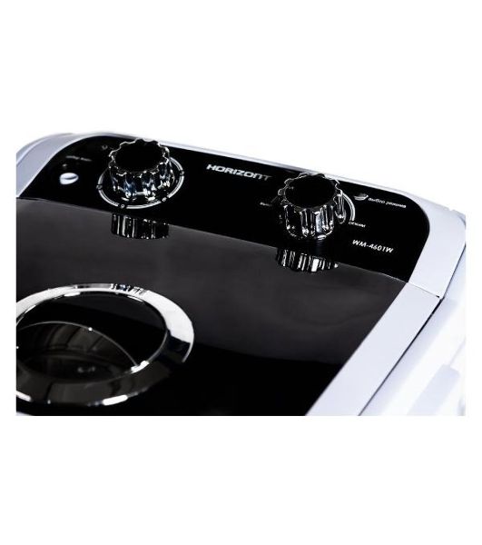 Стиральная машина Horizont WM-4601W светло-серый, загрузка вертикальная 4.6кг, класс: A