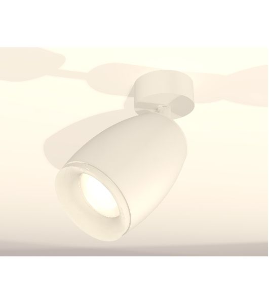 Комплект поворотного светильника Ambrella light XM1122006 SWH/FR белый песок/белый матовый MR16 GU5.3 (A2202, C1122, N7165)