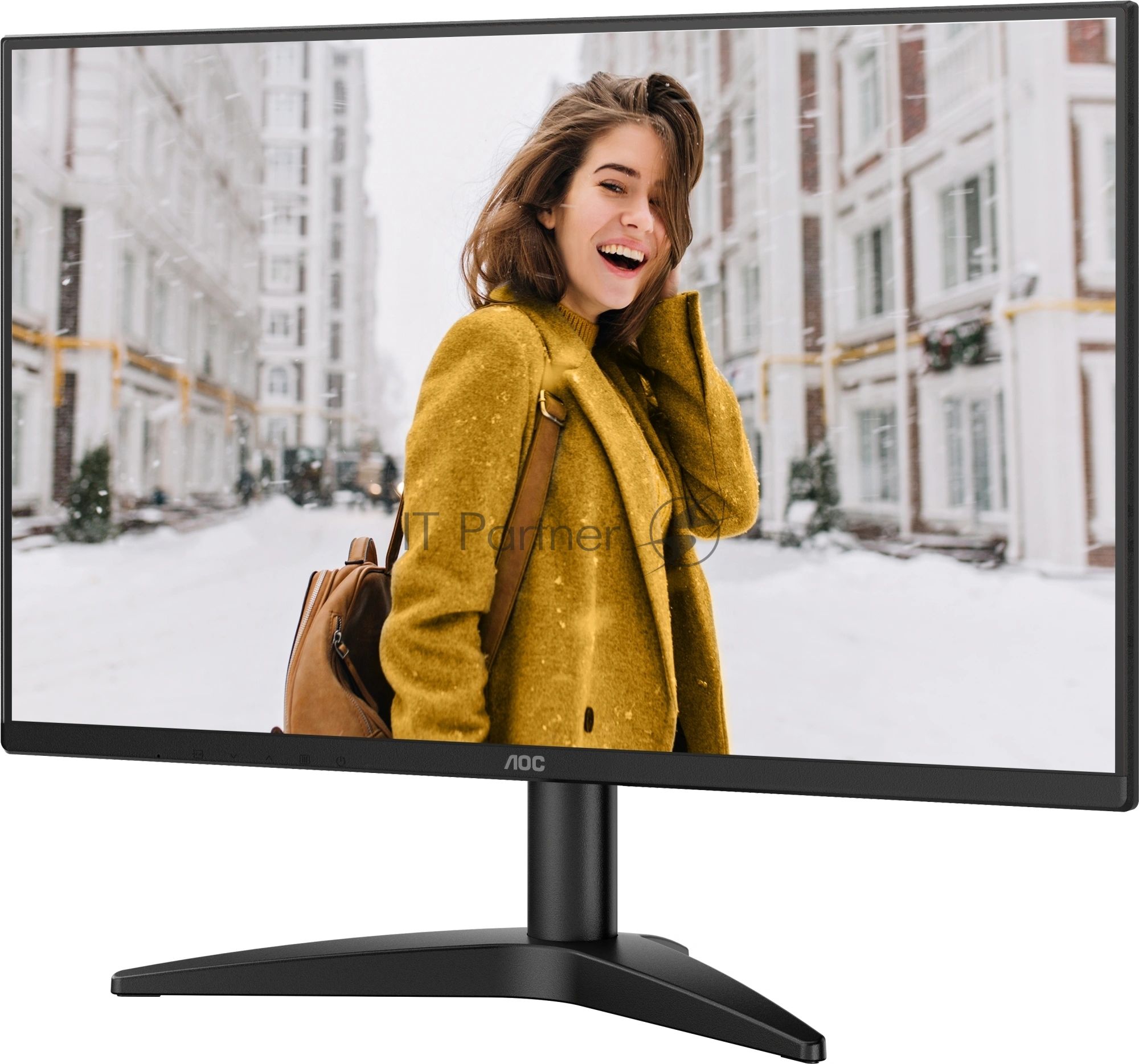 Монитор AOC 23.8" 24B36XE черный IPS LED 16:9 HDMI матовая 300cd 178гр/178гр 1920x1080 144Hz VGA FHD 2.5кг
