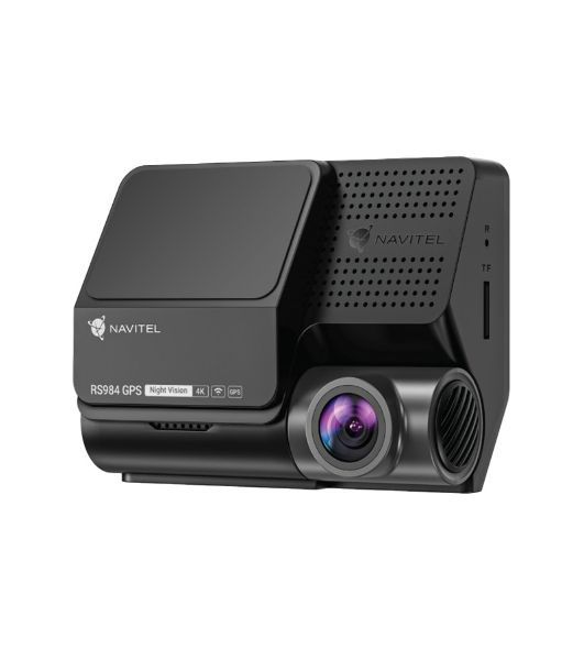 Видеорегистратор Navitel RS984 GPS, 3840x2160, 3", с камерой заднего вида, GPS, Wi-Fi, G-сенсор, датчик движения, GPS-информатор