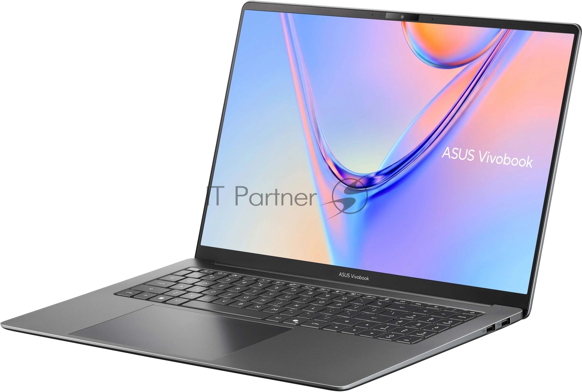 Ноутбук Asus VivoBook S16 S5652MA-TK122/16"/IPS/Intel Core 7 350/16Gb/512Gb SSD/Intel Graphics/без ОС/серый/1.5kg