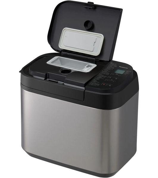 Хлебопечка Panasonic SD-YR2550STS серебристый/черный, 550 Вт, 1.1 кг, 30 программ