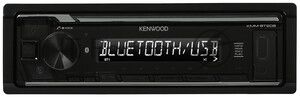 Автомагнитола Kenwood KMM-BT208, 1 DIN, Bluetooth, USB Type-A, AUX, съёмная панель