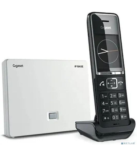 Телефон IP Gigaset Comfort 550A IP BASE Rus черный (S30852-H3037-R104)