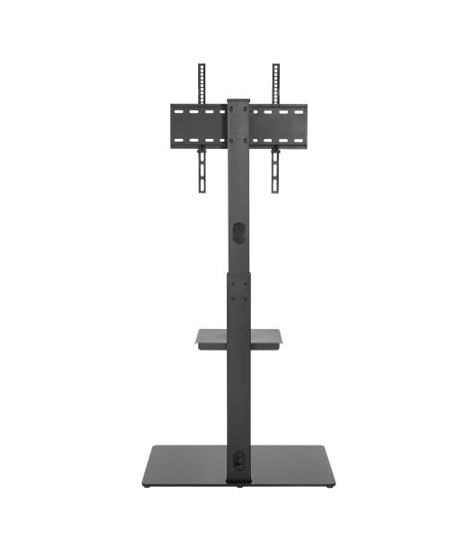 Напольная стойка с кронштейном для телевизора Rexant 32"-55" дюймов с дополнительной полкой для медиаоборудования серия Profi