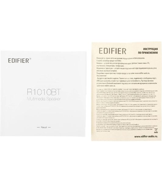 Акустическая система 2.0 Edifier R1010BT черный