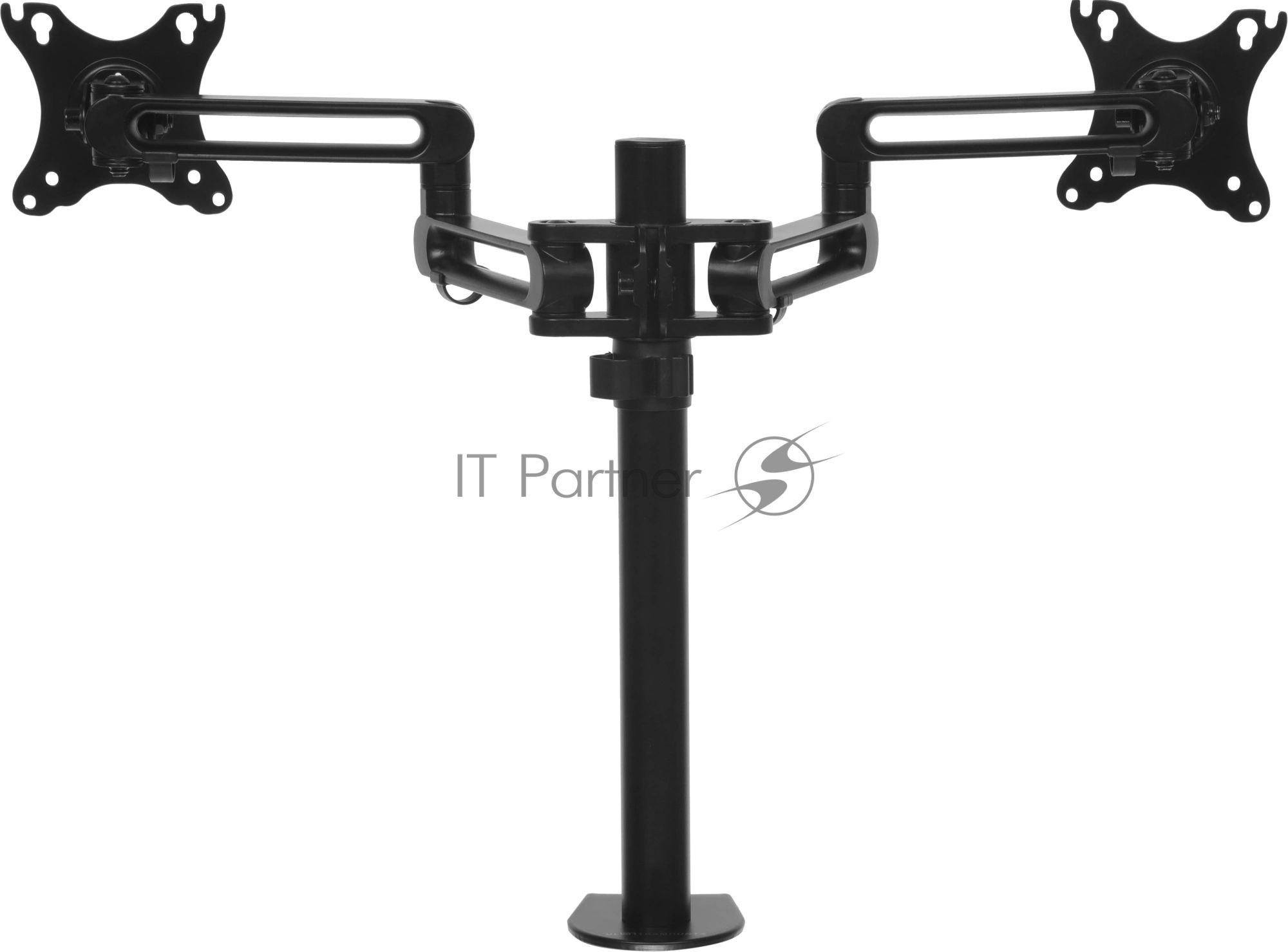 Кронштейн для мониторов Ultramounts UM737 черный 17"-32" макс.8кг крепление к столешнице поворот и наклон