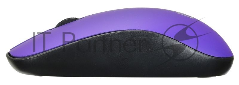 Мышь Oklick 515MW черный/пурпурный оптическая (1200dpi) беспроводная USB (3but)
