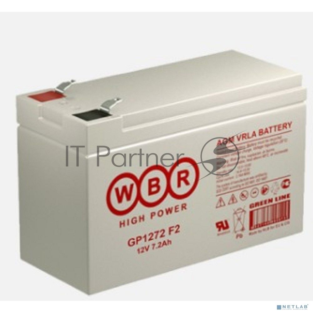 Батарея WBRGP1272 F2 (12V28W) 12В 7.2А.ч