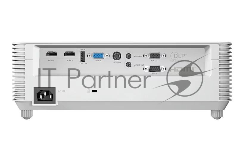 Проектор InFocus IN0024SL DLP, 4000 lm, XGA, 30 000:1, 1.942.16:1, 2xHDMI 1.4, VGA in/out, S-Video, 3.5мм in/out, USB-A, RS-232, лампа 15 000ч.(ECO mode), 10W, 27дБ, 2,6 кг, БЕЛЫЙ