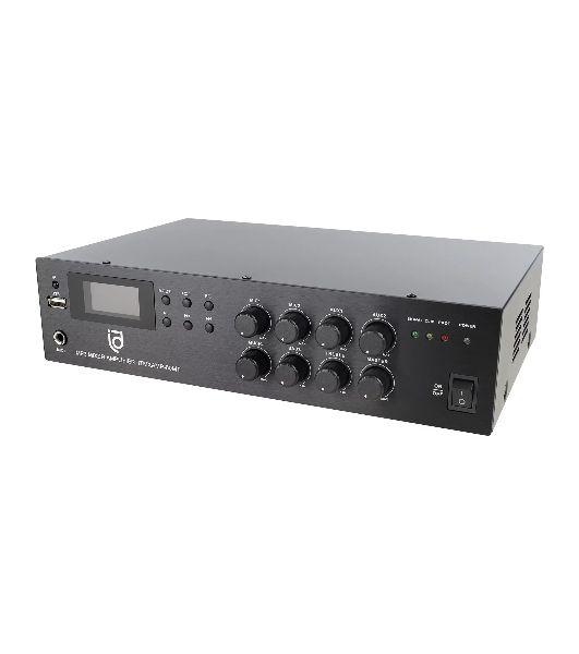 Микшер-усилитель Intrend ITMXAMP-60MT MP3, FM тюнер, USB, Bluetooth, 2хMic/3хLine входы, 1хLine выход,60 Вт, 4/8Ом/100V, IR-пульт в комплекте