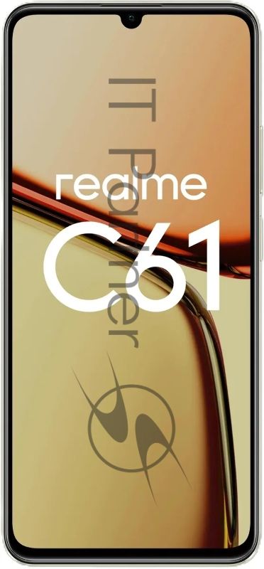 Смартфон Realme C61, 8/128Gb, золотистый