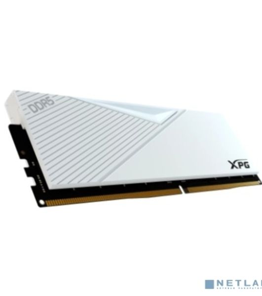 Оперативная память XPG Lancer, DDR5, 64GB (2x32GB), 6400MHz, CL32, DIMM, с радиаторами, белый
