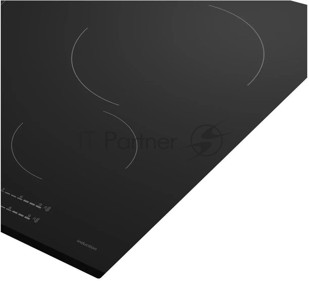 Индукционная варочная поверхность Hotpoint HS 1560B BF, 4 конфорки, с зоной расширения, стеклокерамика, 7400 Вт