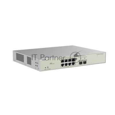 Коммутатор Ruijie Reyee RG-NBS3300-8MG2XS-P, 8×2.5 Гбит/с PoE+ + 2×10 Гбит/с SFP+ Uplink, управляемый