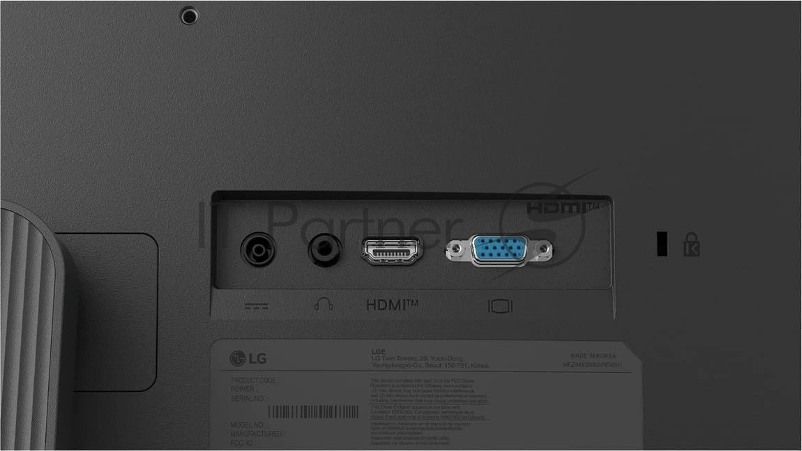 Монитор 27" LG 27U411B-B IPS 1920x1080, 144 Гц, 5 мс, 16:9, 250 кд/м², HDMI, VGA, FreeSync, HDR10, Flicker Free, Low Blue Light, черный