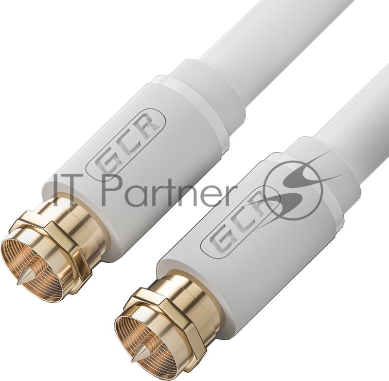 Кабель Greenconnect 1.5m антенный (коаксиальный) Male F81 / Male F81, резьба