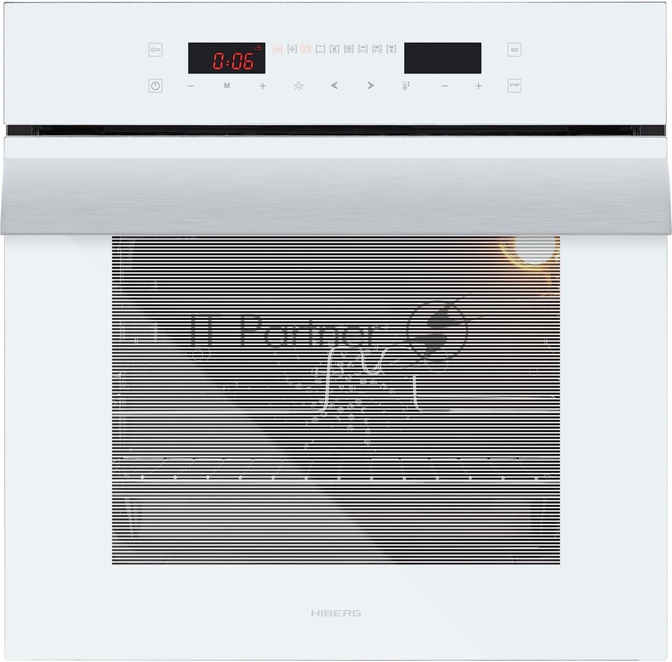 Духовой шкаф электрический HIBERG VM 6192 W, встраиваемый