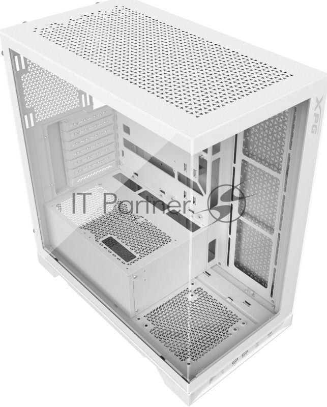 Компьютерный корпус XPG INVADER X белый (INVADERXMTWOF-WHCWW) Mid-Tower, Micro-ATX, Mini-ITX, Standard-ATX, USB 3.2 Gen2 Type-A, USB 3.2 Gen2 Type-C