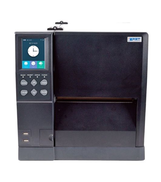 Принтер этикеток термотрансферный iDPRT iX6P Industrial 200 dpi, 305 мм/сек, USB Type B, USB HOST, Ethernet, RS232, чёрный/серый