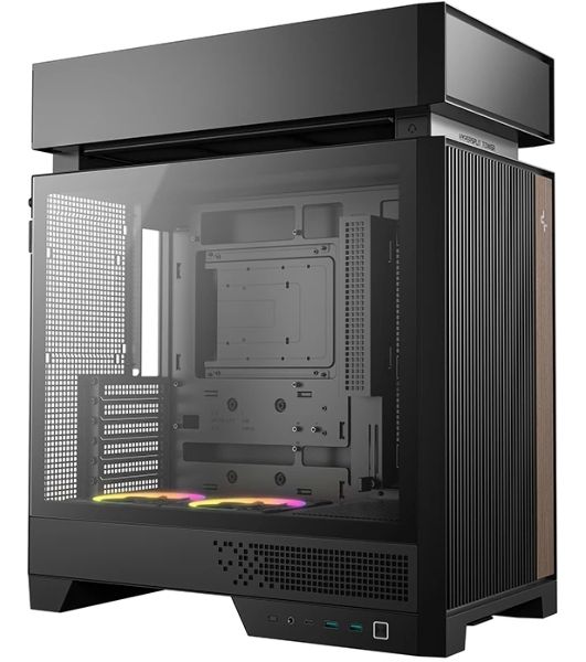 Корпус DeepCool CL660, Midi-Tower, чёрный, 2 x 120 мм