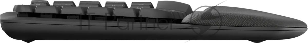 Клавиатура Logitech Wave Keys беспроводная, Bluetooth, радиоканал, серый