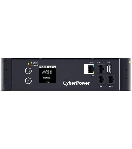 Блок распределения питания PDU CyberPower PDU83401 3ph 0U, Switched MBO, IN: 415V/16A, IEC309-16Aplug