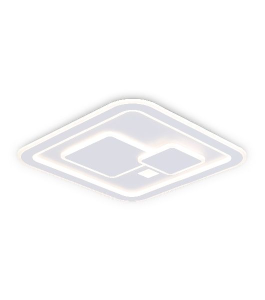 Светильник Ambrella light FA7712 WH белый 3000K-6400K 99W 480*480*60 (ПДУ РАДИО 2.4G)