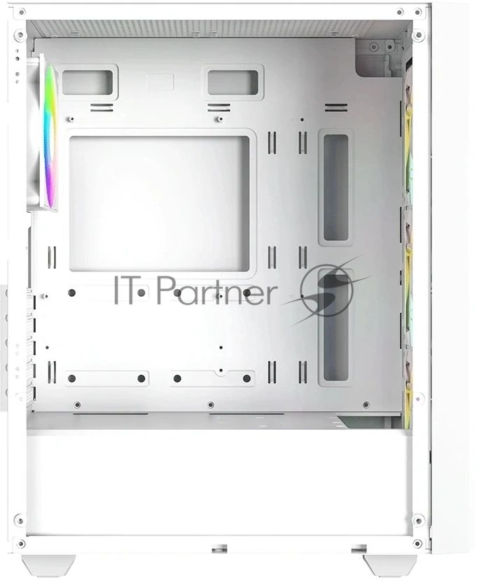 Корпус ID-Cooling Корпус Case ID-Cooling WARE 300 ARGB White mATX/win TG/ 4 fans/ Type C/ CPU 160mm/ GPU 320mm/ no PSU