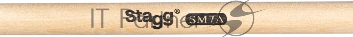 Барабанные палочки STAGG SM7A деревянные, размер 7A, материал клен, 2 шт., подобранная пара по весу, цвету и звучанию, размеры (в упаковке) 420х20х20 мм, вес (в упаковке) 0,1 кг