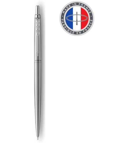 Ручка шариковая Parker Jotter Monochrome XL SE20 (CW2122756) Stainless Steel, M, синие чернила, подарочная коробка