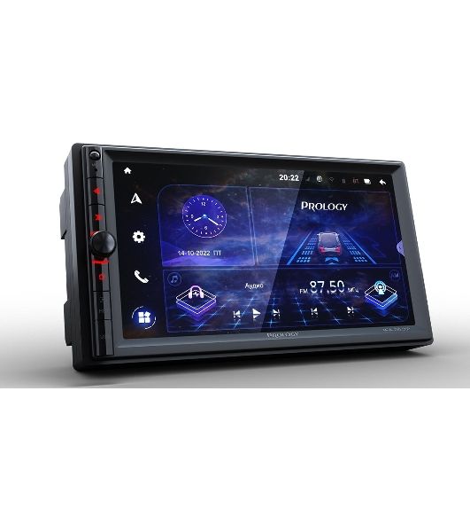 Автомагнитола Prology MPA-220 DSP, 2 DIN, 7", Android 10, Bluetooth, USB Type-A, AUX, GPS, 4G, пульт ДУ